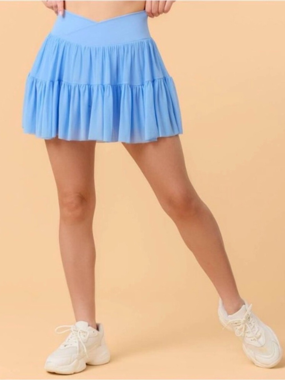 Blogilates Women's Mommy & Me Ballerina Skort Medium Blue Size S